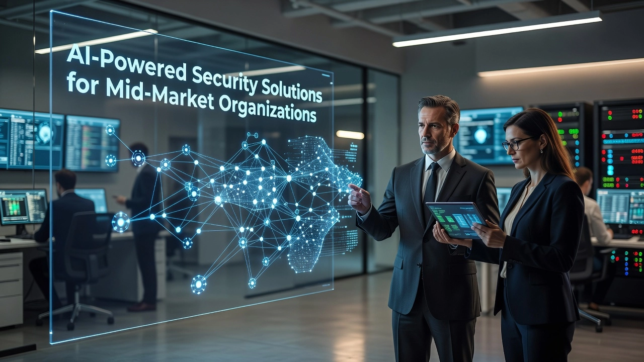 AI-Powered Security Solutions for Mid-Market Organizations Professional header image for industry analysis: AI-Powered Security Solutions for Mid-Market Organizations